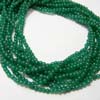 This listing is for the 8 strands of Green Jade Smooth Round Beads in size of 3 mm approx,,Length: 14 inch